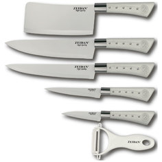 Набор ножей Zeidan Z-3091 White