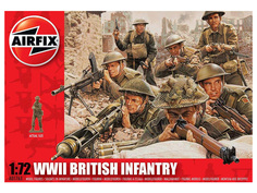 Сборная модель AIRFIX Британская пехота WWII A01763
