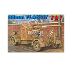 Сборная модель Dragon 88mm FLAK 3 6287