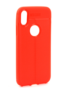 Аксессуар Чехол Activ The Ultimate Experience Leather для APPLE iPhone X Red 75626
