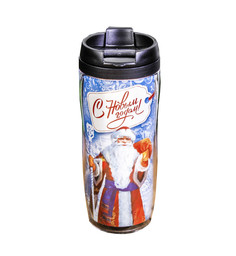 Термокружка СИМА-ЛЕНД Дед Мороз и Снегурочка 350ml 2492502