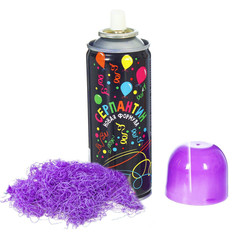 Новогодний сувенир СИМА-ЛЕНД Спрей Серпантин Purple 1056378