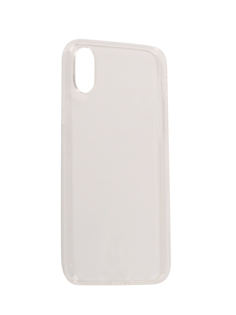 Аксессуар Чехол Baseus Simple With Pluggy TPU для APPLE iPhone X Transparent ARAPIPHX-A02