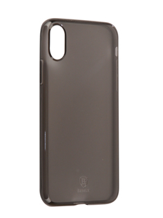Аксессуар Чехол Baseus Simple Clean TPU для APPLE iPhone X Transparent Black ARAPIPHX-B01