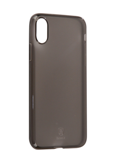 Аксессуар Чехол Baseus Simple Clean TPU для APPLE iPhone X Transparent Black ARAPIPHX-B01