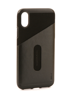 Аксессуар Чехол Baseus Card Pocket для APPLE iPhone X Black WIAPIPHX-KA01