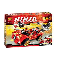 Конструктор Bela Ninjago Ниндзя перехватчик Х-1 425 дет. 9796