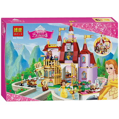 Конструктор Bela Disney Заколдованный замок Белль 376 дет. 10565