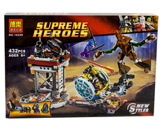 Конструктор Bela Super Heroes Стражи Галактики Миссия Выход Здесь 432 дет. 10249