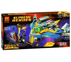 Конструктор Bela Super Heroes Стражи Галактики Спасение на космическом корабле 665 дет. 10251