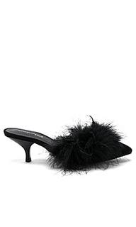 Босоножки с перьями jena feather - Jeffrey Campbell