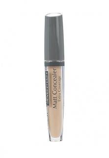 Консилер Seventeen Seventeen. Матовый жидкий MATT CONCEALER EXTRA COVERAGE, No 0 натуральный