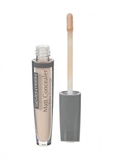 Консилер Seventeen Seventeen. Матовый жидкий MATT CONCEALER EXTRA COVERAGE, No 0A слоновая кость