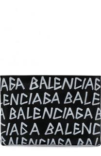 Кожаный клатч Carry Clip M Balenciaga