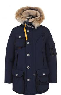 Пуховая парка Musher с меховой отделкой капюшона Parajumpers