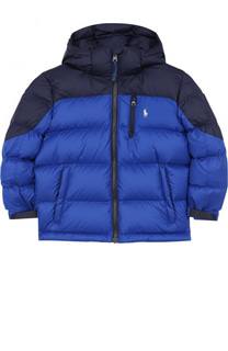 Пуховая куртка с капюшоном Polo Ralph Lauren