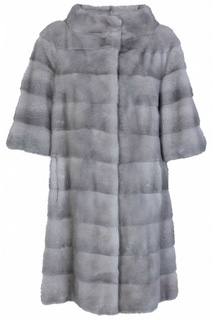 Пальто с мехом норки Bellini
