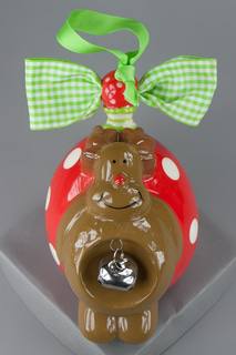 Подарочный шар с колокольчиком Mudpie