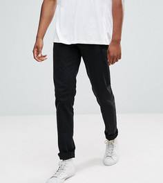 Черные узкие эластичные джинсы ASOS TALL - Черный