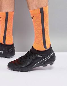 Черные футбольные бутсы Puma One 17.2 Firm Ground 10406804 - Черный