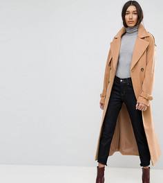 Оверсайз-тренч ASOS TALL - Светло-бежевый