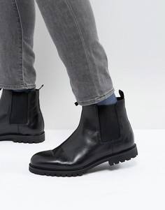 Кожаные ботинки челси Zign - Черный