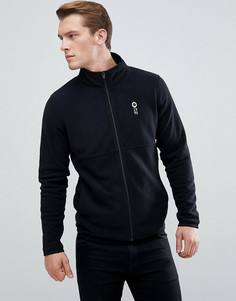 Флисовая спортивная куртка Jack & Jones Core - Черный