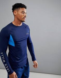 Темно-синий базовый топ Jack Wills Sporting Goods Henworth - Темно-синий