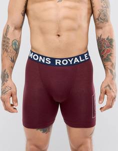Боксеры-брифы из мериносовой шерсти Mons Royale - Красный