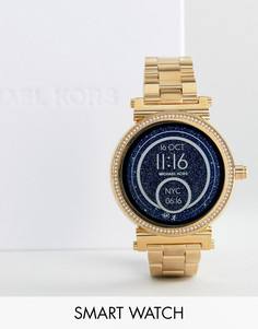 Золотистые смарт-часы Michael Kors Access MKT5021 Sofie - Золотой