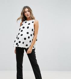 Суженные книзу брюки New Look Maternity - Черный