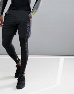 Черные шорты 7 дюймов Skins Running Square SP00511559001 - Черный