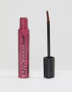 Матовая губная помада с эффектом металлик NYX Professional Makeup Liquid Suede - Бежевый