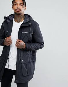 Парка New Era Oakland Raiders - Черный
