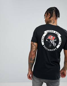 Футболка с принтом на спине New Era Tampa Bay Buccaneers - Черный