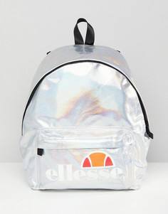 Рюкзак с переливающимся эффектом и логотипом Ellesse - Серый
