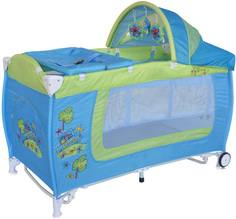 Манеж Lorelli «Danny 2 Rocker» Blue&Green
