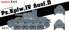 Сборная модель Dragon Pz. Kpfw. IV Ausf.D 6873