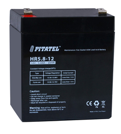 Аккумулятор для ИБП Pitatel HR5.8-12 12V 5.8Ah