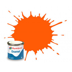 Краска Humbrol №1322 Transparent Orange AC6030