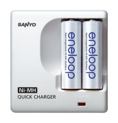 Зарядное устройство Sanyo Eneloop + 2 ак. AAA 750 mAh MDR02-E-2-4UTGB Panasonic