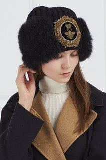 Кашемировая шапка с отделкой Dolce&;Gabbana