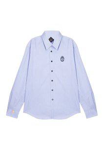 Хлопковая рубашка в полоску Billionaire