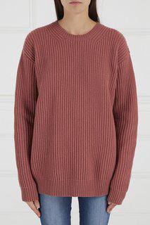 Розовый джемпер из шерсти Rochas