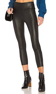 Кожаные легинсы high waist 3/4 - SPRWMN