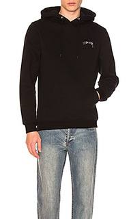 Худи smooth stock - Stussy