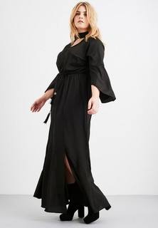 Платье LOST INK PLUS MAXI DRESS WITH FLUTED SLEEVE & TASSLE BELT