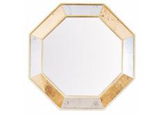 Зеркало king mix (bountyhome) золотой 65.0x65.0x5.0 см.