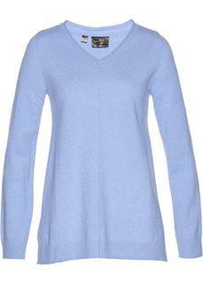 Пуловер (синий жемчуг) Bonprix