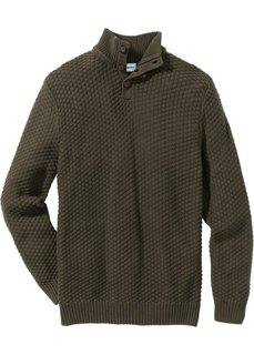 Пуловер RegularFit (кремовый) Bonprix